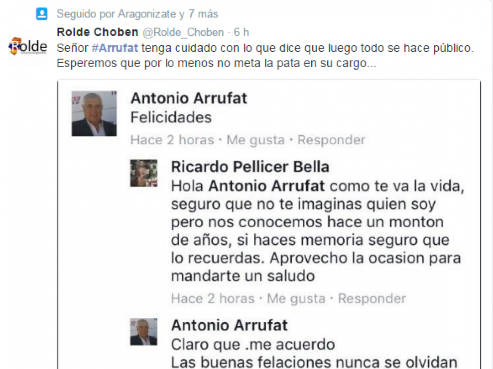 El delegado territorial no revisó el mensaje antes de mandarlo... y las bromas no tardaron en llegar