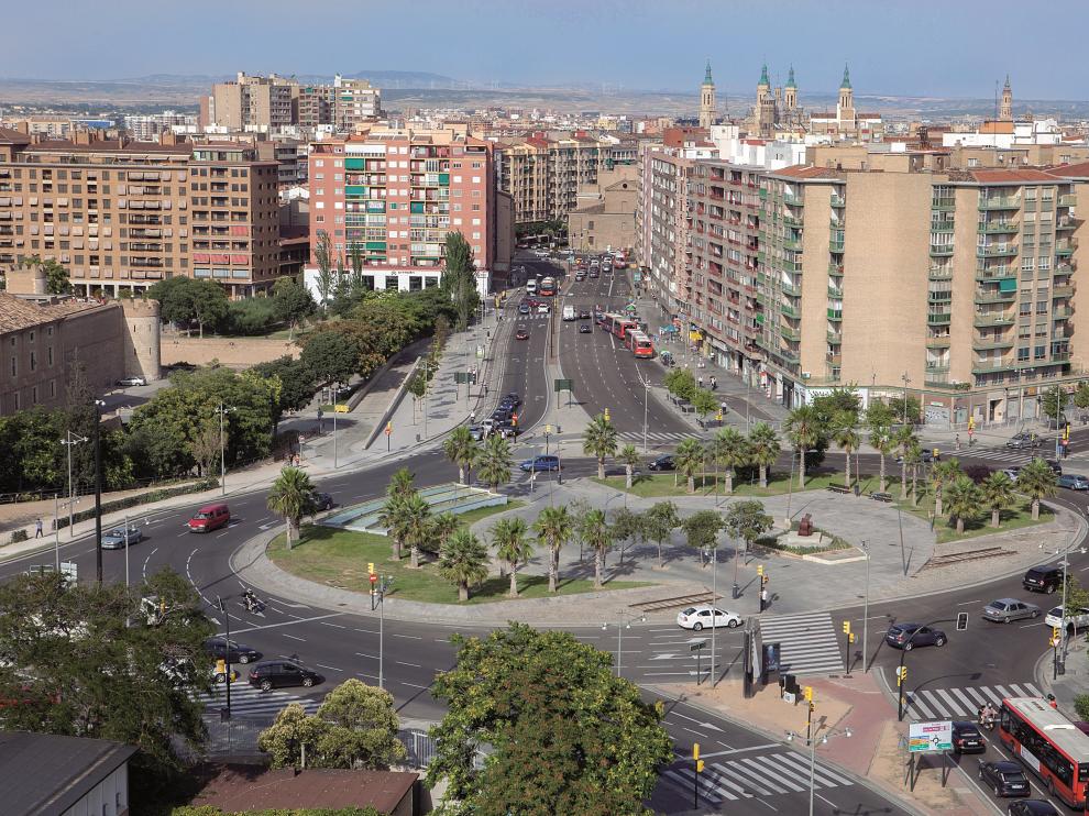 La actual plaza de la Ciudadanía, inaugurada el 12 de julio de 2005.