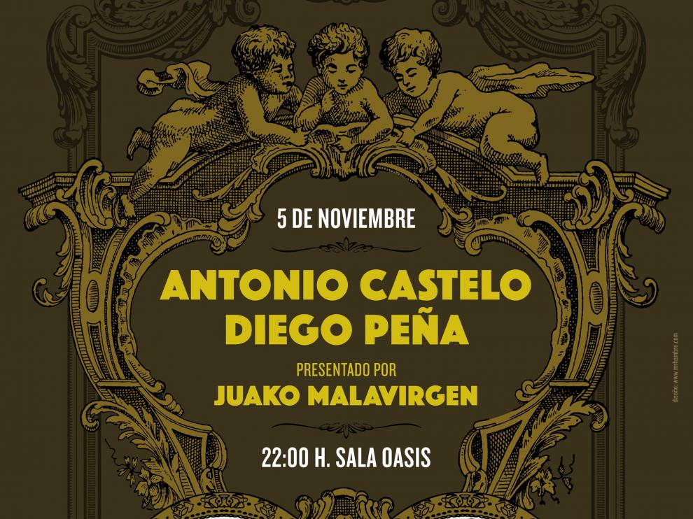Antonio Castelo y Diego Peña abrirán el ciclo.