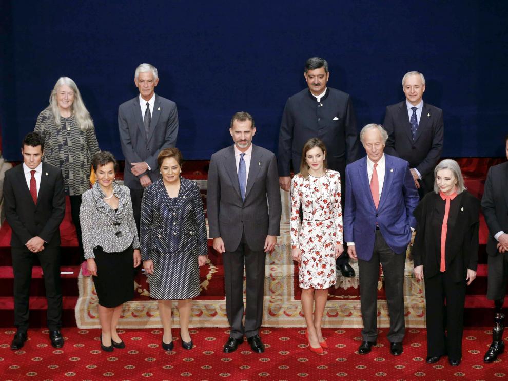 Recepción a los premiados de los premios Princesa de Asturias
