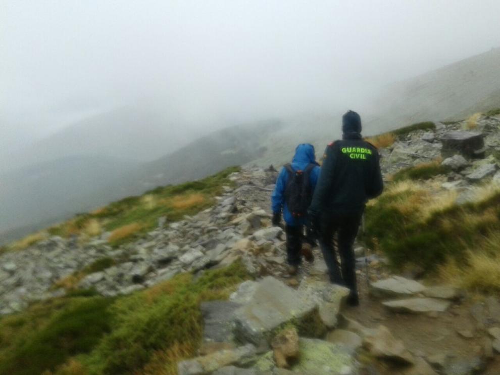 La Guardia Civil rescata a un hombre de 71 años desorientado en el Moncayo