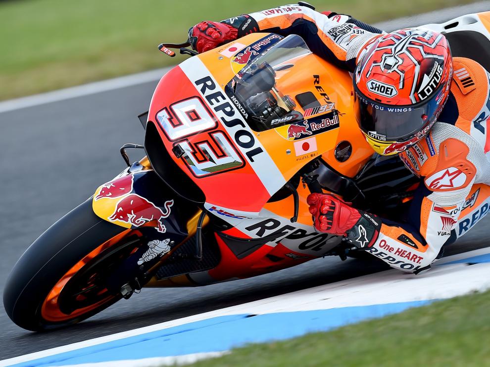 Márquez: "Ha sido una buena estrategia pero ha sido un momento difícil"