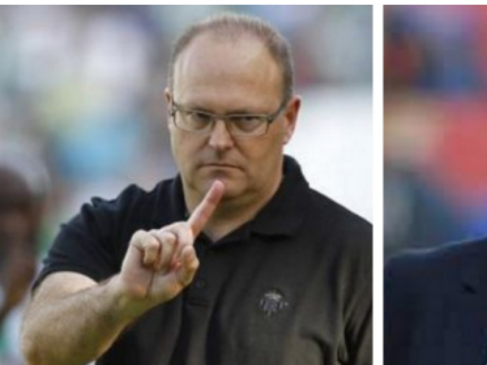De izda. a dcha., Pepe Mel, Joaquín Caparrós, Juan Ignacio Martínez (JIM) y Joan Francesc Ferrer 'Rubi', cuatro de los entrenadores libres que analiza el Real Zaragoza tras la destitución de Milla.