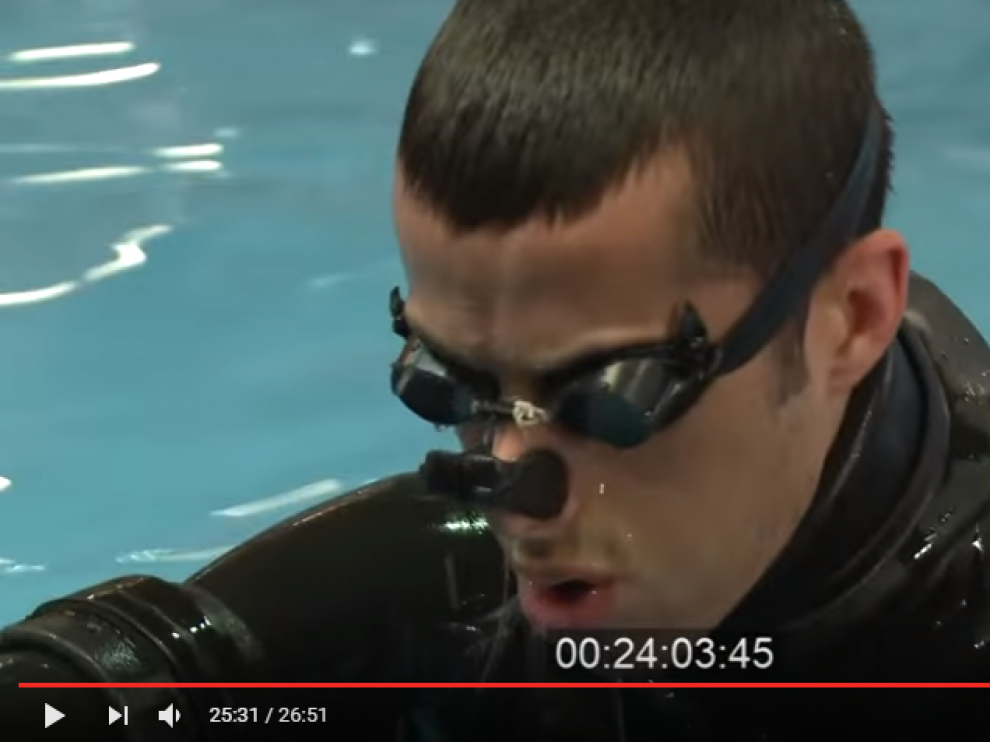 Récord español de apnea estática