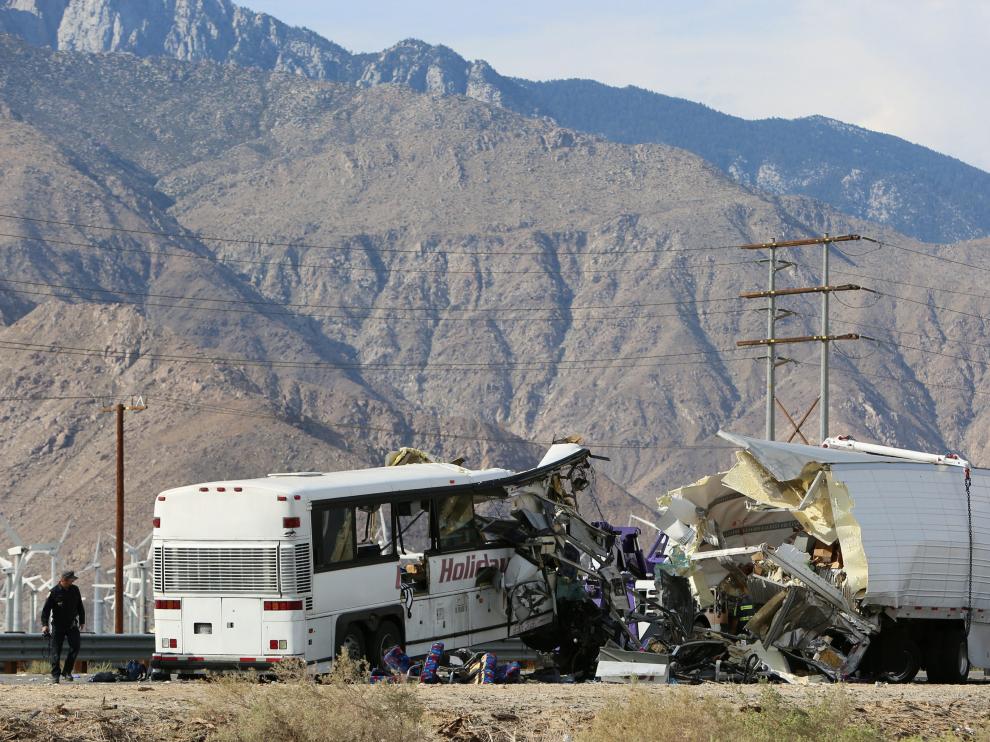 Accidente mortal en California