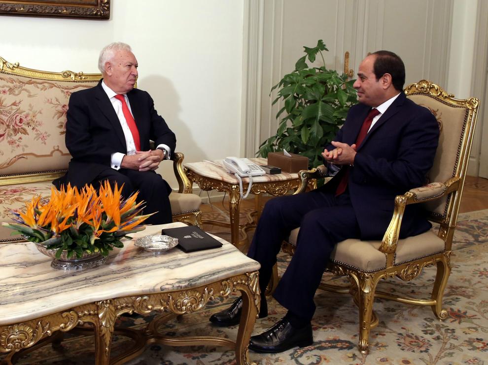 García-Margallo en El Cairo