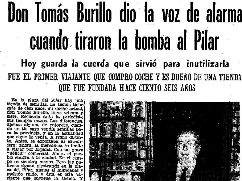 Noticia publicada en HERALDO hace ahora 50 años