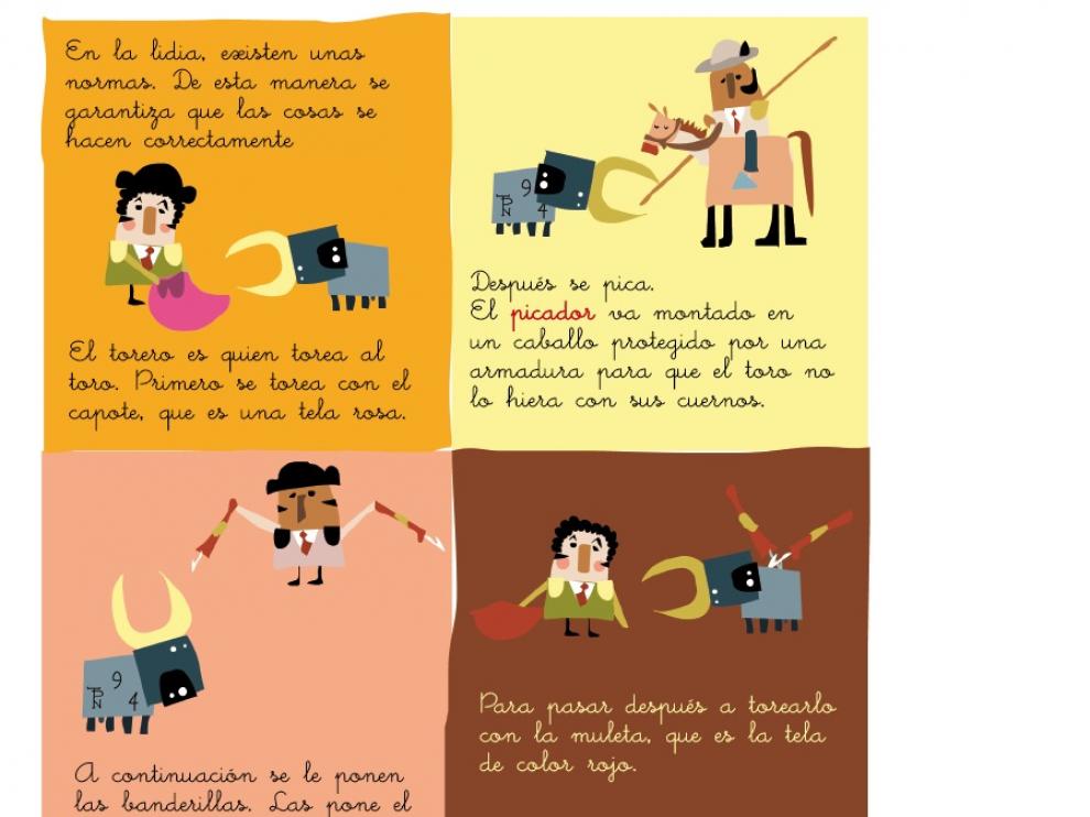 Una de las páginas del libro que está a punto de ver la luz.