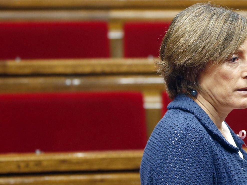 La presidenta del Parlament, Carme Forcadell.