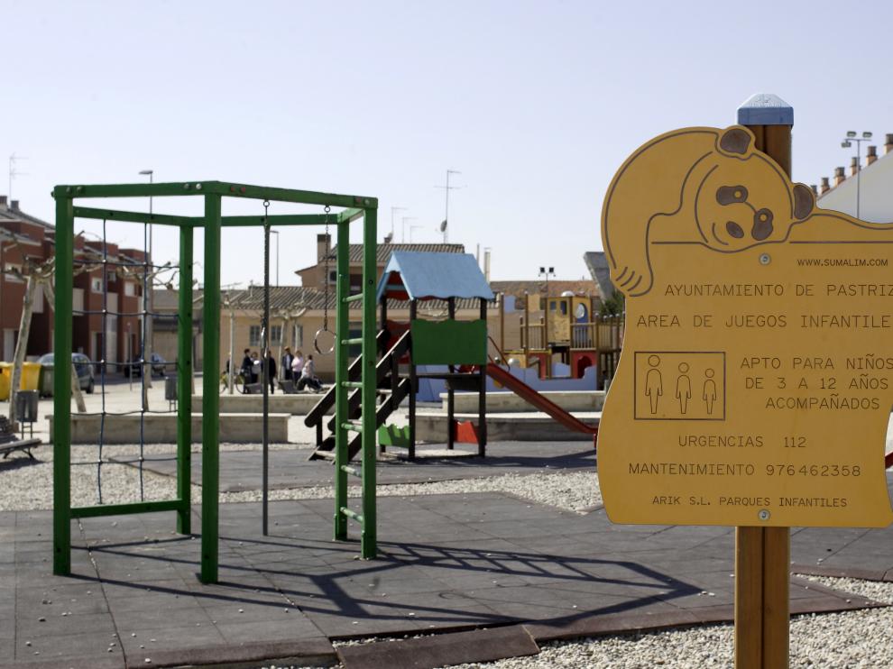 Un parque infantil.