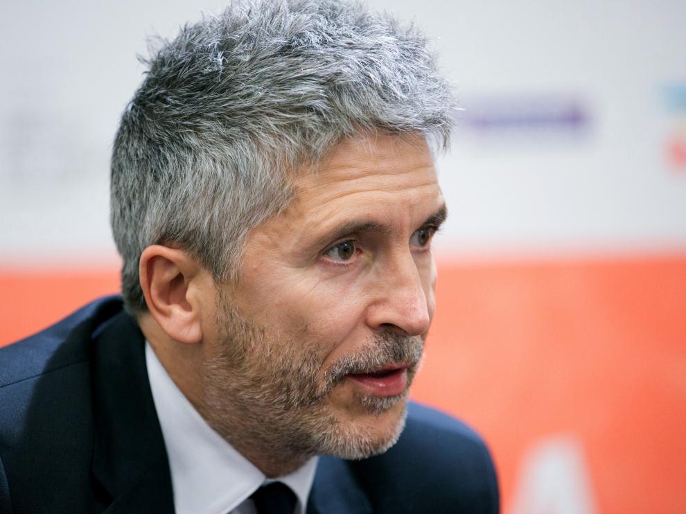 El ministro de Interior, Grande-Marlaska