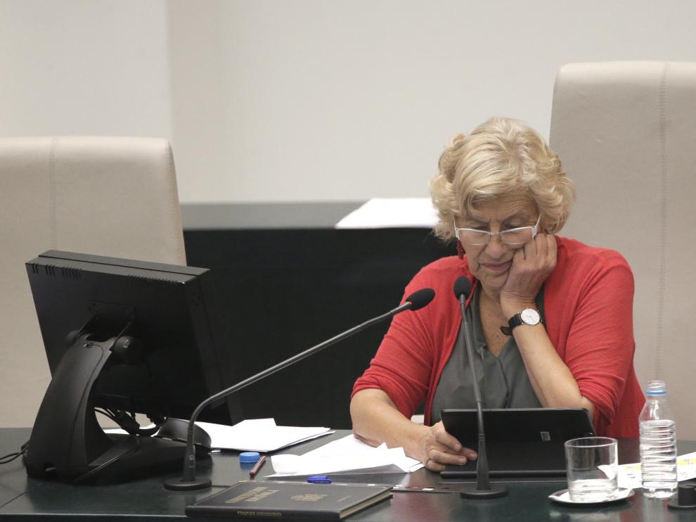 La alcaldesa de Madrid, Manuela Carmena.