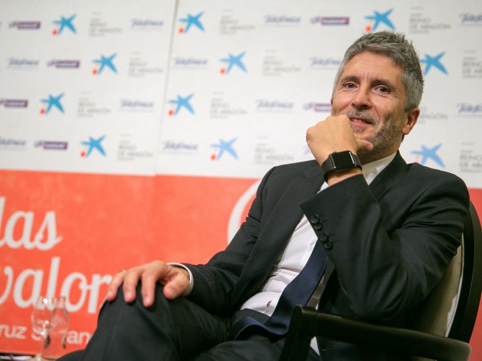 El juez de la Audiencia Nacional, Grande-Marlaska, en Zaragoza