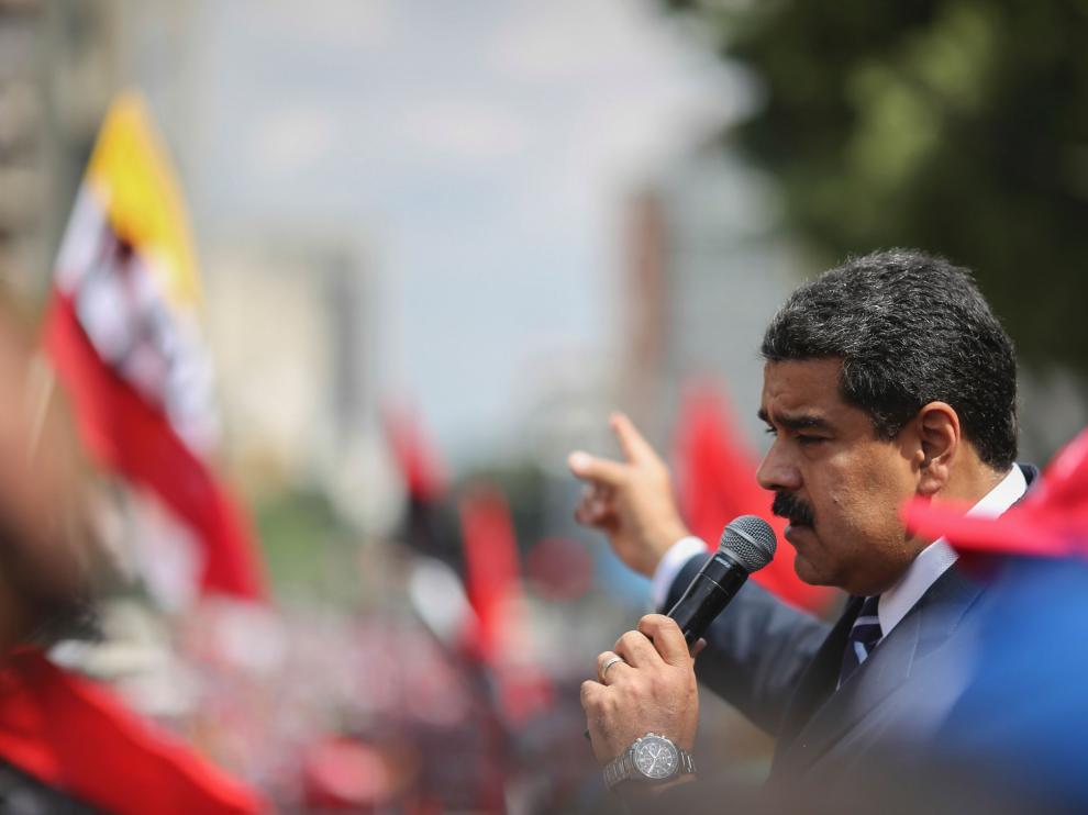 Maduro, este miércoles en Caracas.