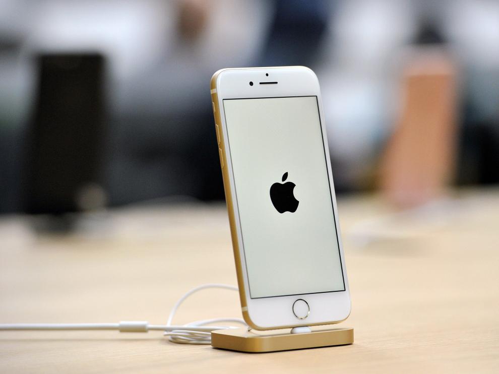 Uno de los teléfonos de Apple.