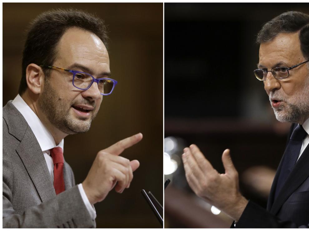 Cara a cara entre Hernando y Rajoy este jueves.