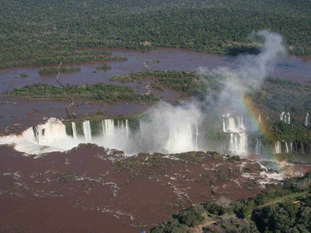 Las cataratas de Iguazú.