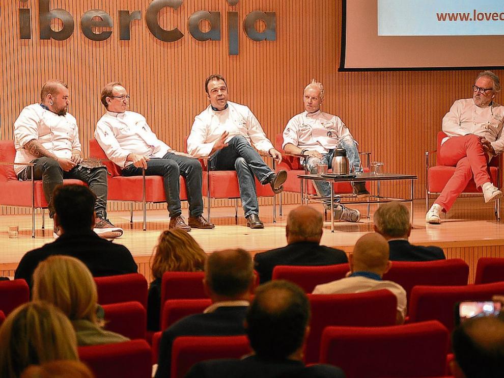 Franchesko Vera, Domingo Mancho, Manel García, Toño Rodríguez y Ramón Roteta.