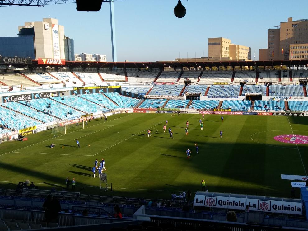 El Zaragoza se enfrenta al Almería en La Romareda
