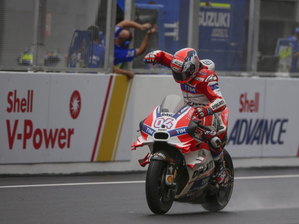 Dovizioso manda en Malasia y Rossi es subcampeón
