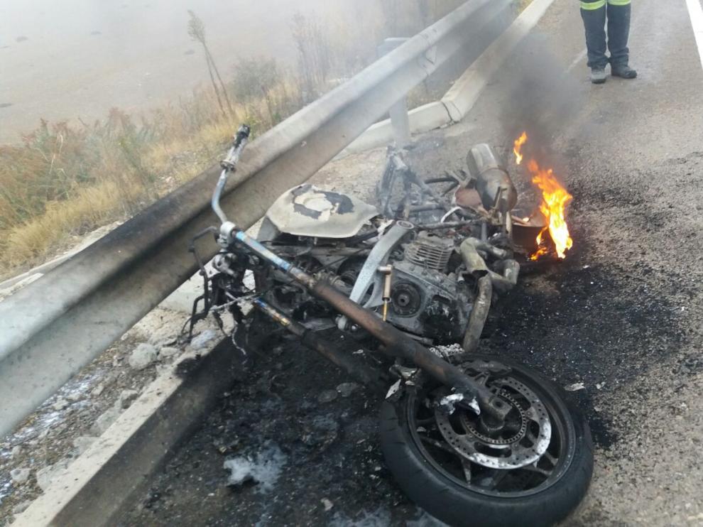 Accidente de tráfico en el Burgo.