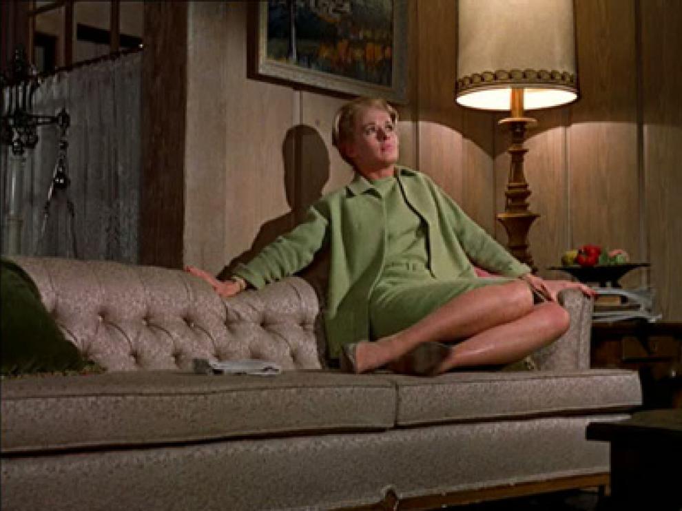 Tippi Hedren en la película 'Los pájaros'.