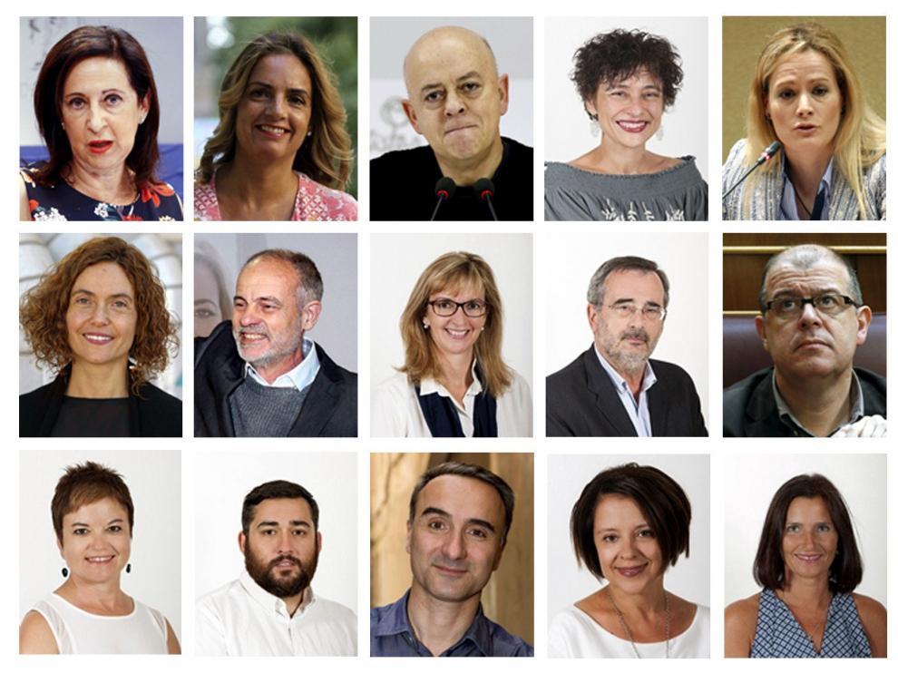Estos son los 15 diputados socialistas que votaron no a Rajoy.