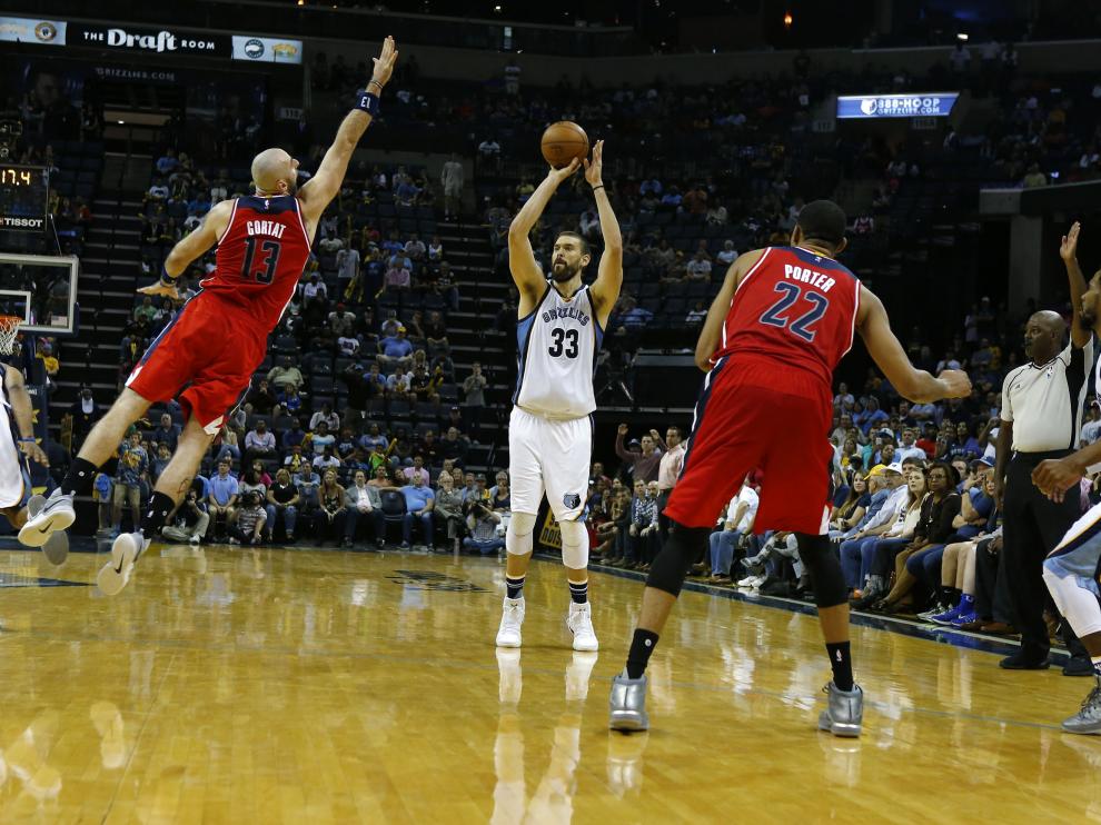 Marc Gasol ante los Grizzlies.