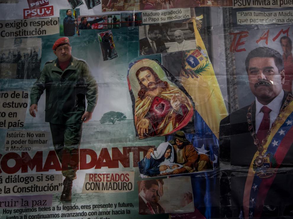 Chavismo marcha al Parlamento en rechazo a proceso iniciado contra Maduro
