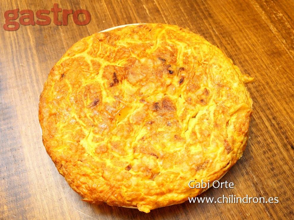 La tortilla de Casa Coscolo
