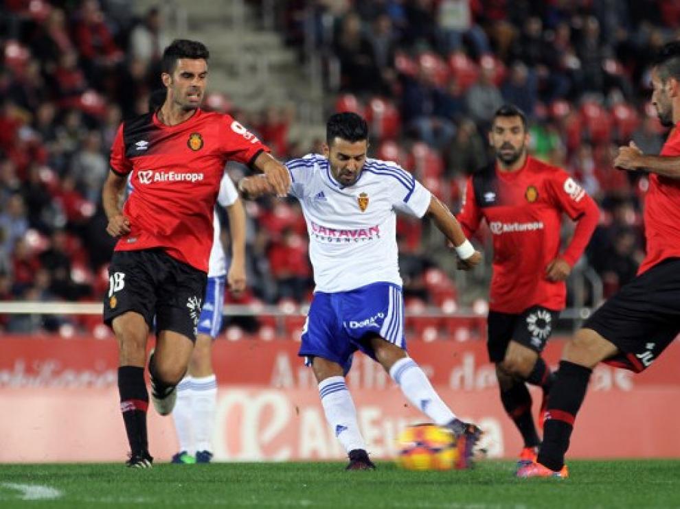 El Real Zaragoza empata en Mallorca