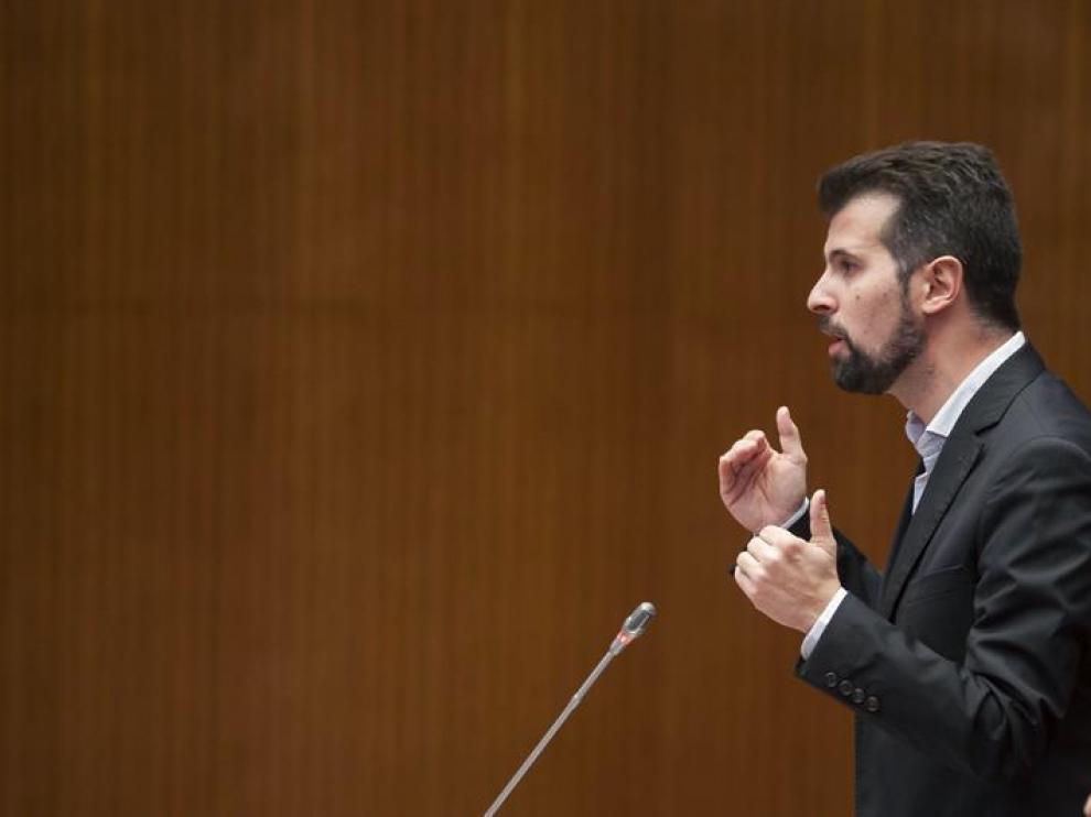 El líder del PSOE de Castilla y León, Luis Tudanca