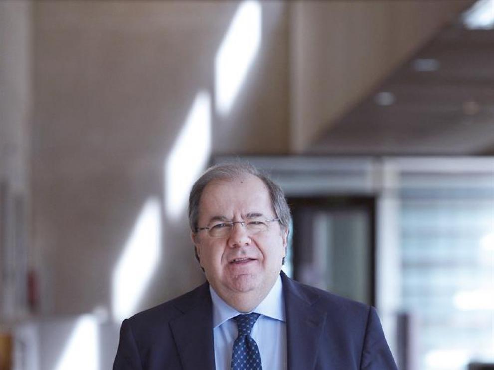 El presidente de la Junta de Castilla y León, Juan Vicente Herrera