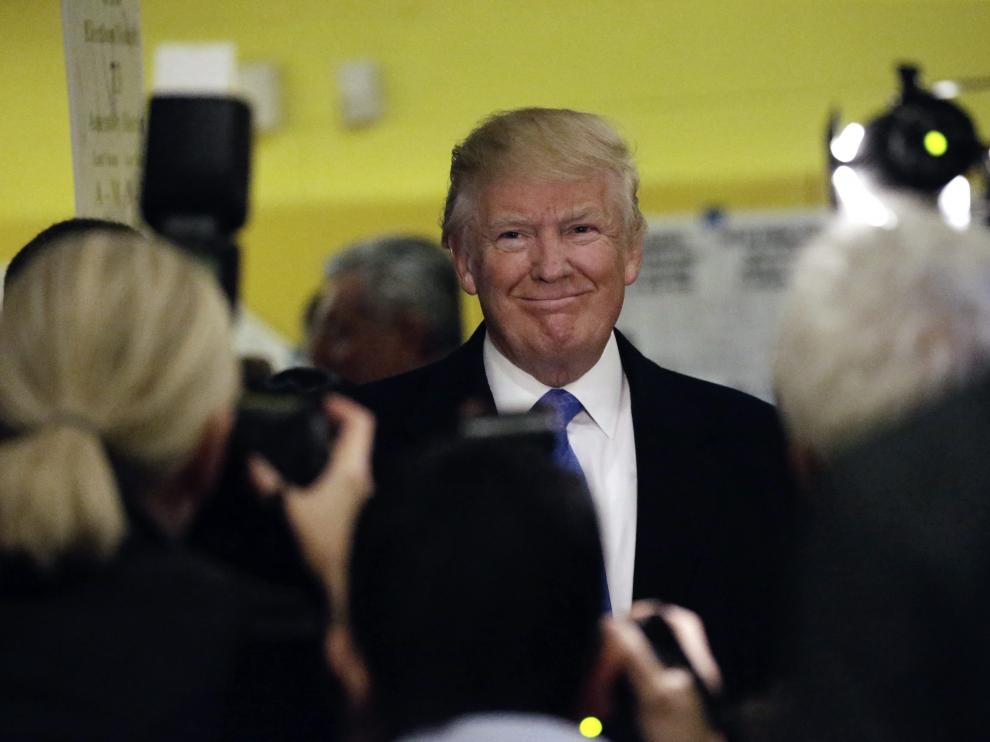 Trump habría obtenido un 79,1% de los votos por un 18% de su contendiente demócrata
