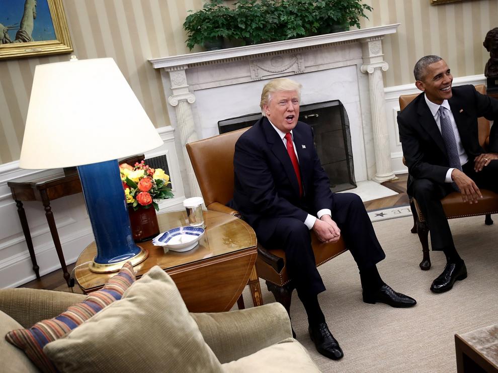 Los republicanos celebran la victoria de Trump