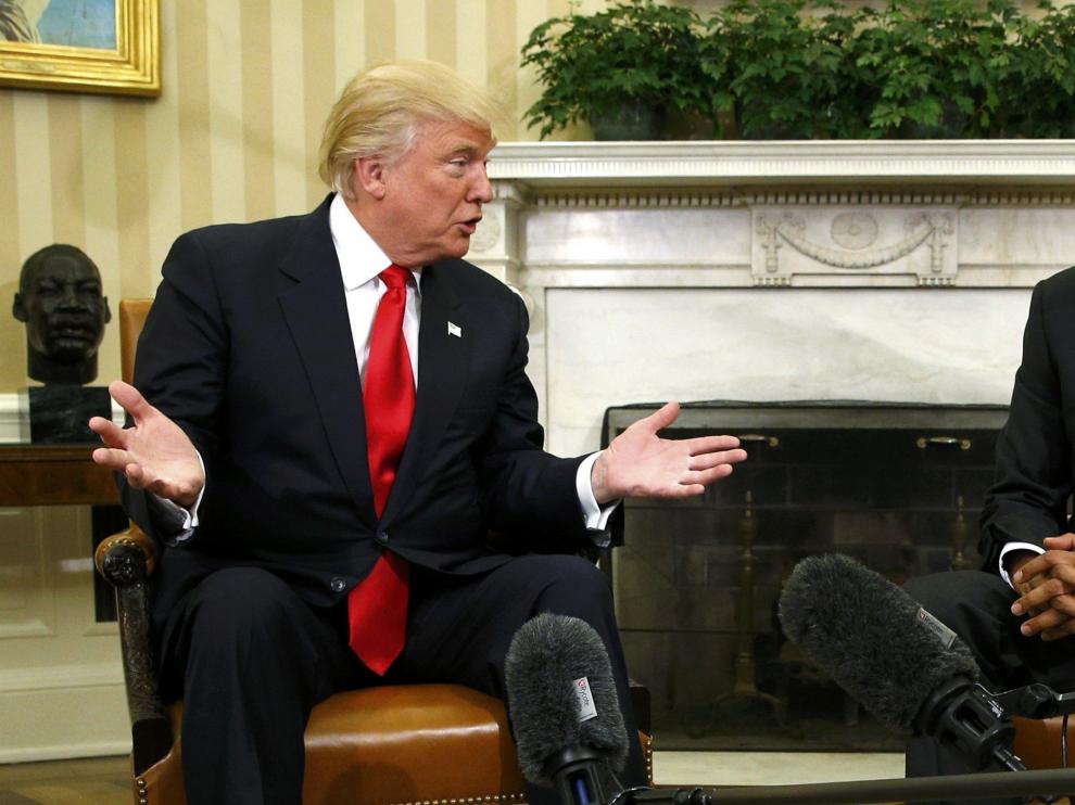 Donald Trump en la Casa Blanca