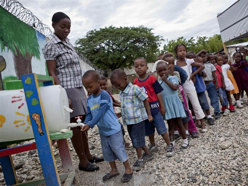 Unicef trabaja desde hace años con los niños de Haití.