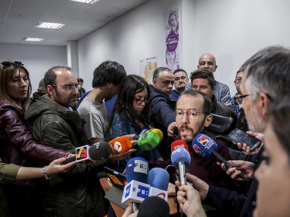 Echenique presenta resultados de la consulta