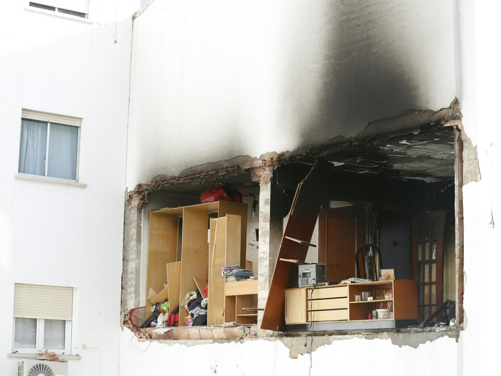 Fuerte explosión de gas en Tenor Fleta