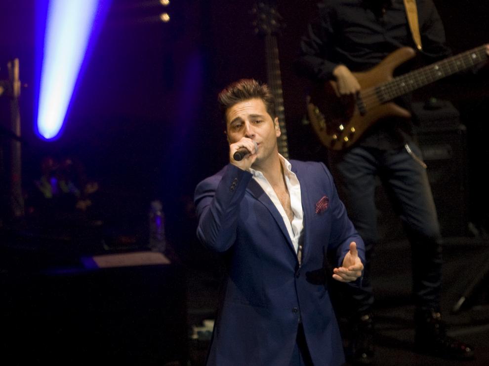 Foto de archivo de un concierto de David Bustamante.