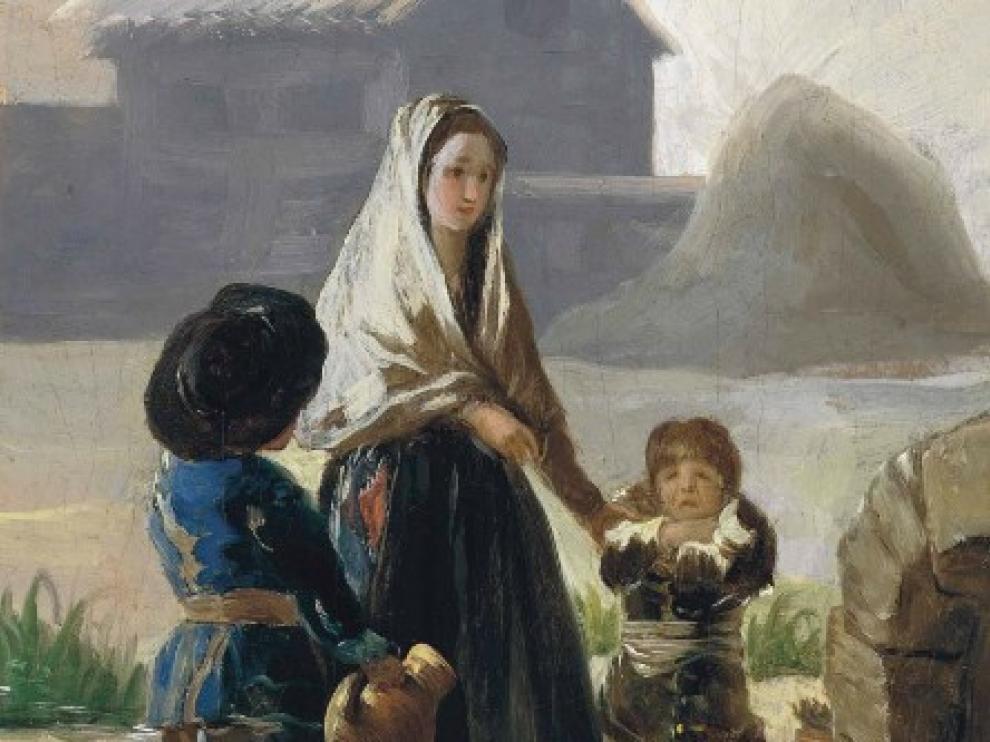 El cuadro es un regalo del barón Thyssen a su hijo Borja por su bautizo.