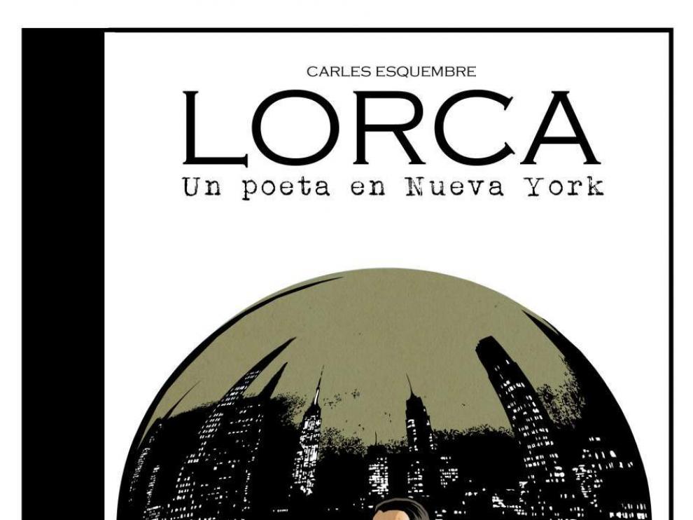 Portada del cómic Lorca. Un poeta en Nueva York.