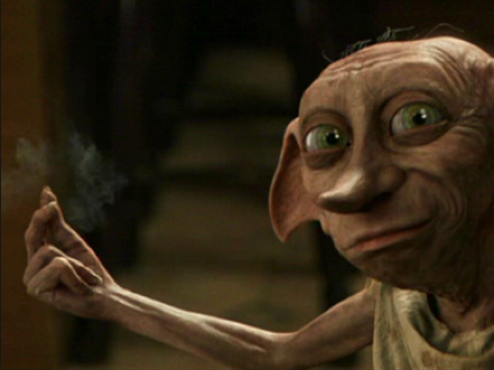 Fotograma de una película de Harry Potter.