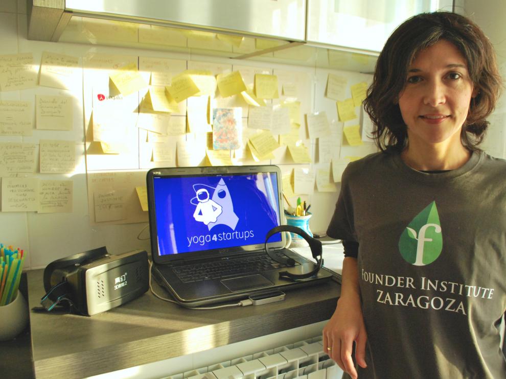 Mónica Velázquez, de Yoga4startups
