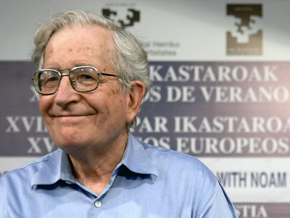 El pensador estaounidense Noam Chomsky, en una imagen de archivo.