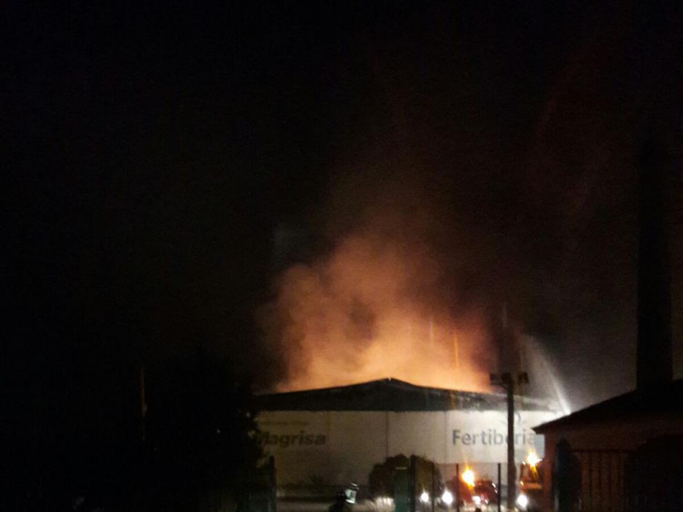 Incendio en Casetas