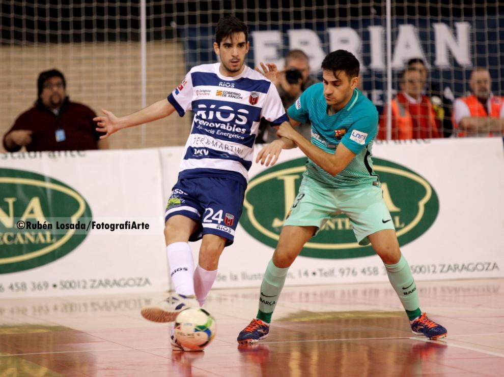 Meritorio empate del Ríos ante el Barcelona