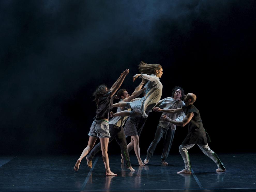 Una de las piezas que componen el espectáculo de danza 'Siete pecados capitales', de La Mov.