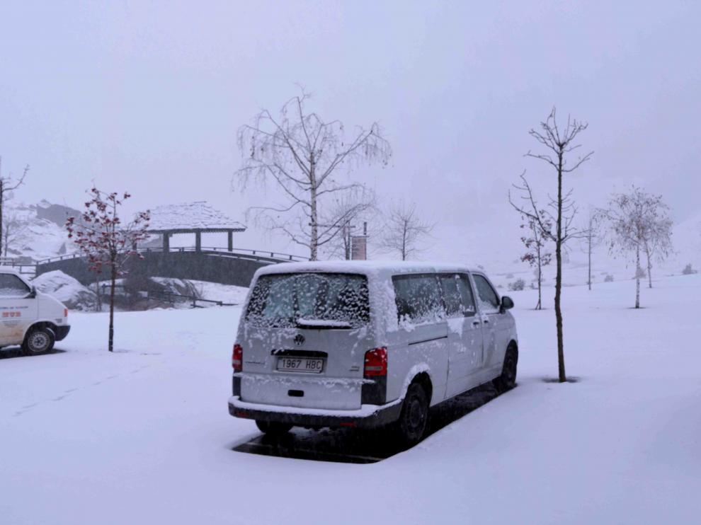 Nieve en Aragón