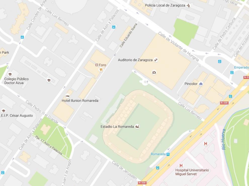 El nuevo trazado consiste en habilitar un carril bici a lo largo de la calle Luis Bermejo